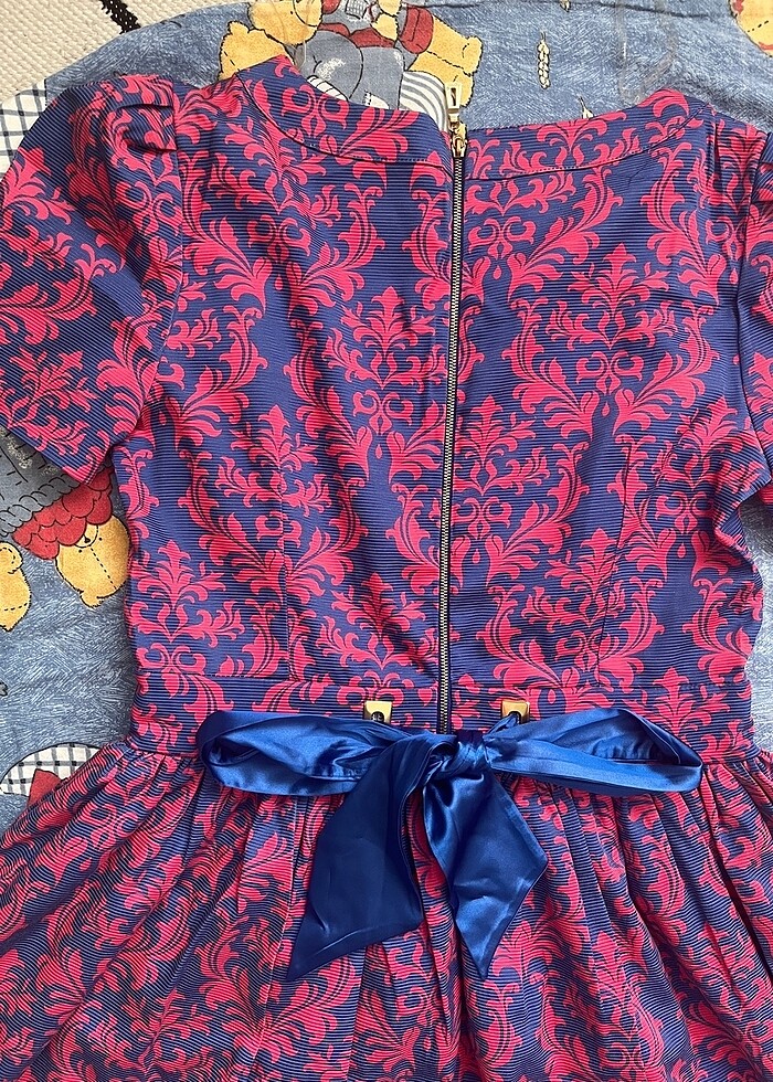 Pembe-Mor Elbise - Görsel 4