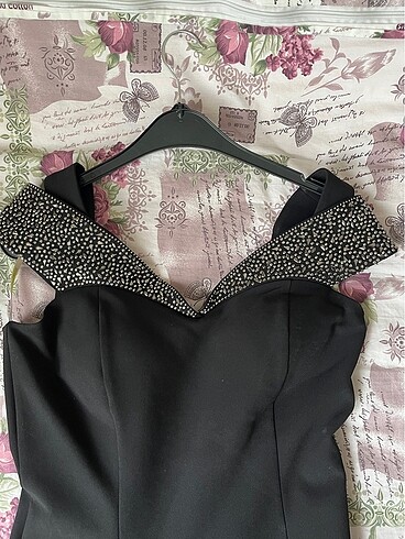 Siyah Balık Abiye - Görsel 5