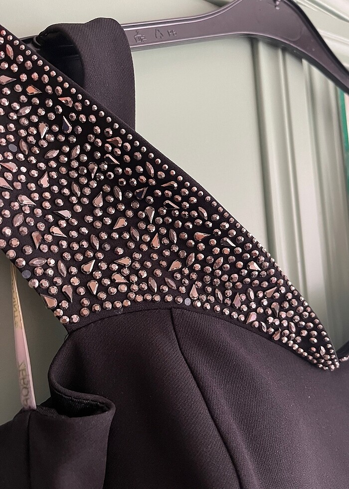 Siyah Balık Abiye - Görsel 2