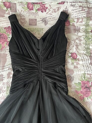 Siyah Tül Abiye - Görsel 5