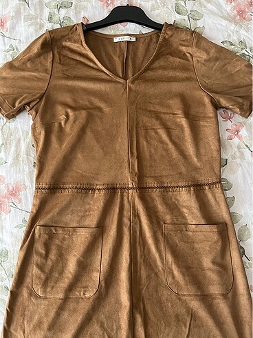 Süet Elbise - Görsel 2