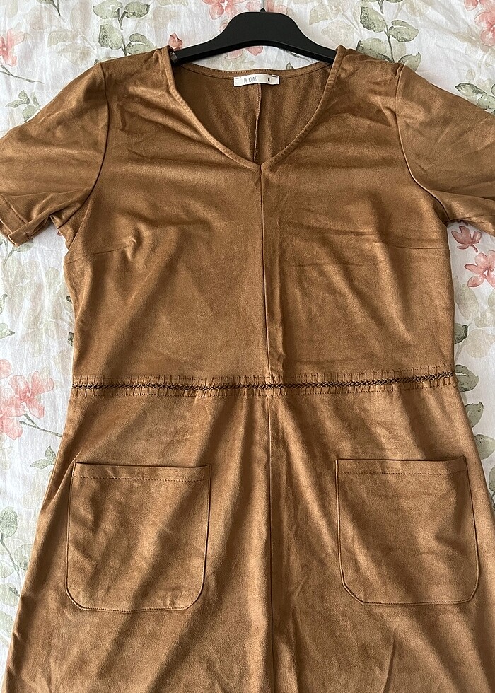 Süet Elbise - Görsel 2