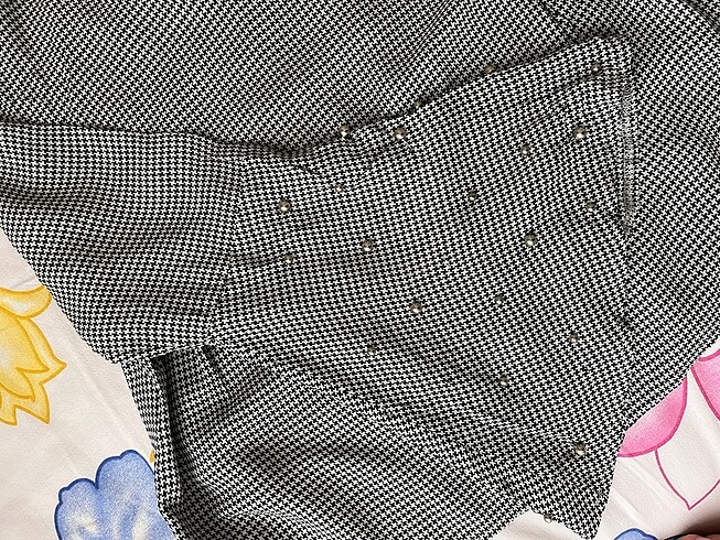 Siyah-Beyaz Bluz - Görsel 3