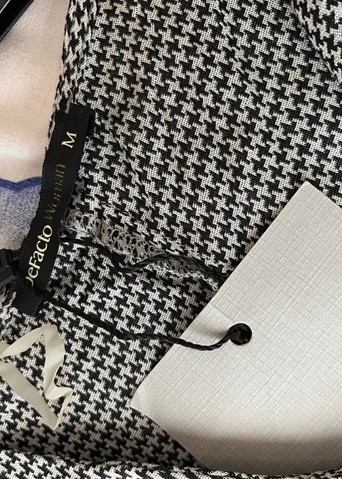 Siyah-Beyaz Bluz - Görsel 5