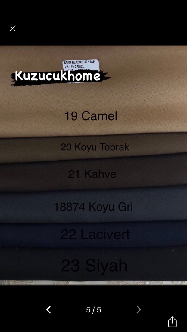 Karartma fon perde blackout - Görsel 5