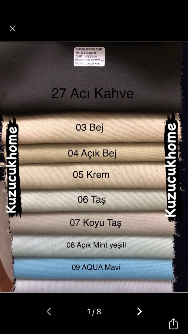 Karartma fon perde blackout - Görsel 3