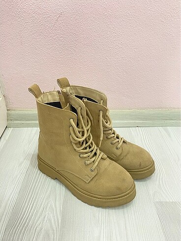 36,5 Beden camel Renk Kışlık Bot