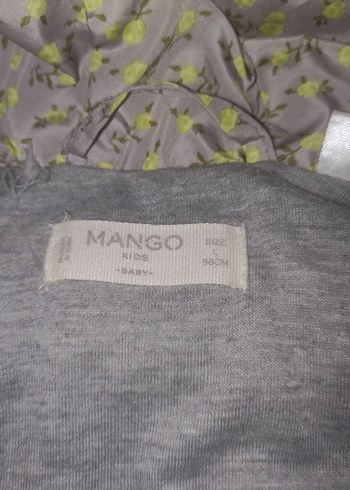 Çiçek Desenli mango yelek 3-4 yas - Görsel 3