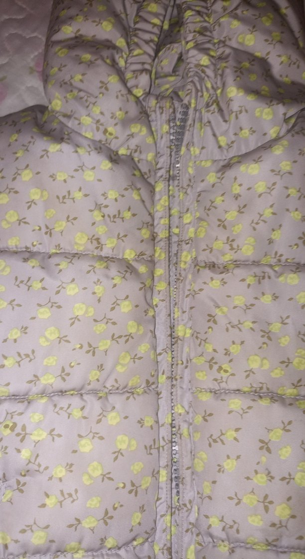 Çiçek Desenli mango yelek 3-4 yas - Görsel 4