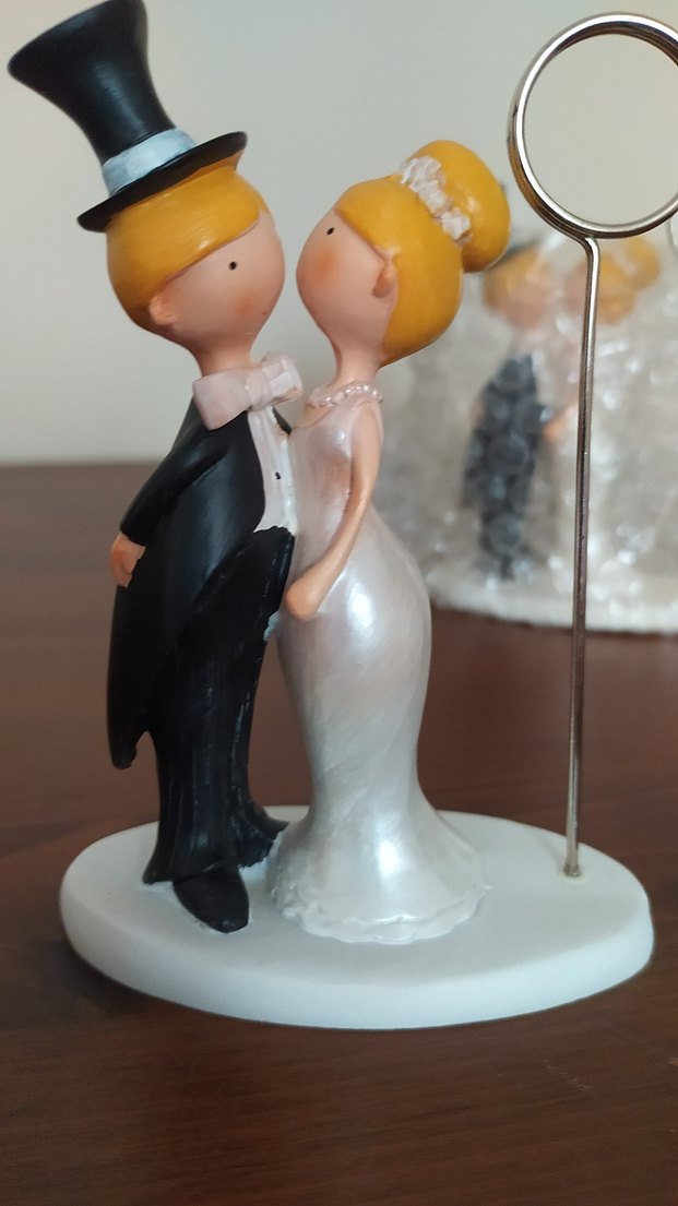 Düğün Temalı Gelin ve Damat Biblo - Görsel 3