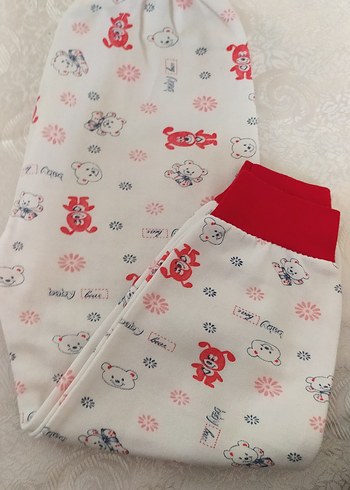Minnie Mouse Baskılı Gri Çocuk Pijama Altı - Görsel 3