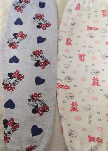 Minnie Mouse Baskılı Gri Çocuk Pijama Altı - Görsel 2