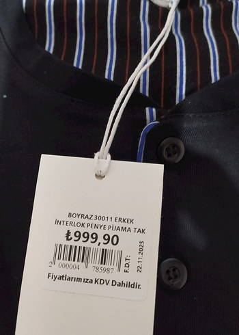 pamuklu erkek pijama - Görsel 3