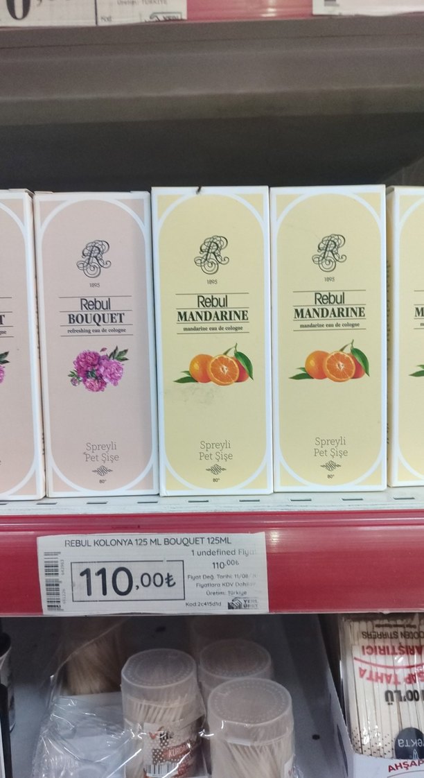 Rebul Bouquet ve Mandarine Sprey Kolonya 125 ml - Görsel 2