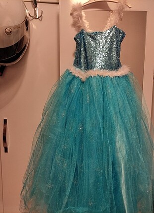 Elsa kostüm elbise