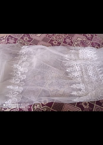 Bohem Straplez A Kesim Beyaz Gelinlik - Görsel 2