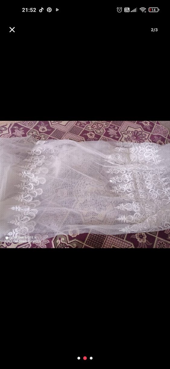 Bohem Straplez A Kesim Beyaz Gelinlik - Görsel 2