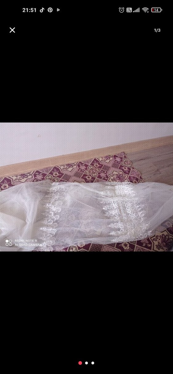 Bohem Straplez A Kesim Beyaz Gelinlik - Görsel 3