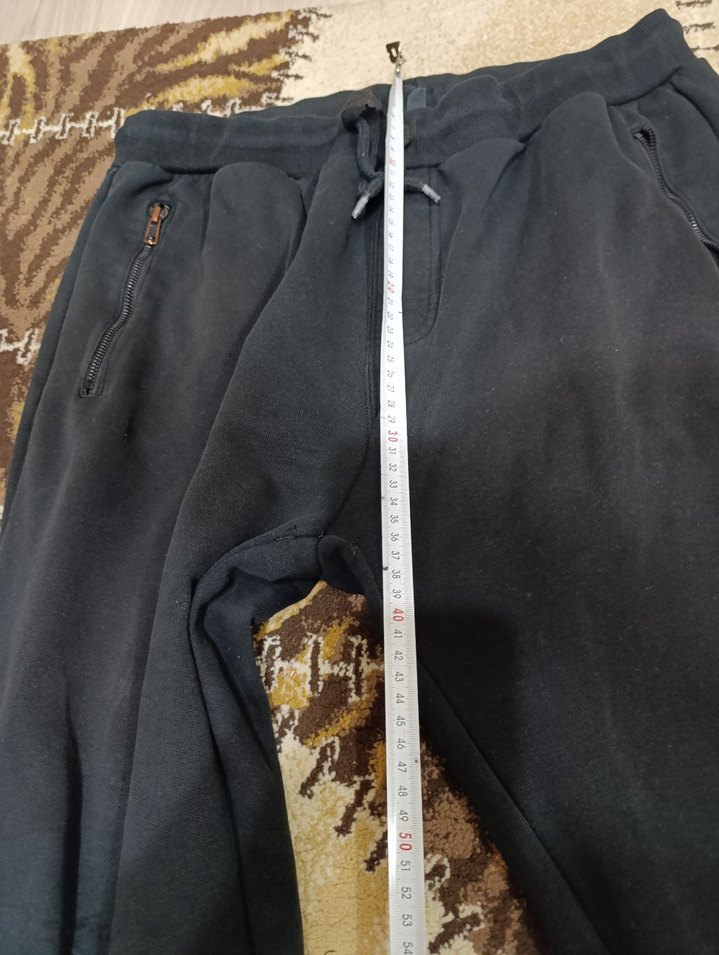 Erkek Siyah Rahat Kesim Outdoor Eşofman - Görsel 3