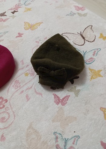 Bordo Örgü Kadın Bere - Görsel 6