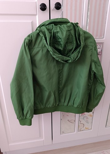 Yeşil Erkek Çocuk Fermuarlı Ceket us polo - Görsel 6