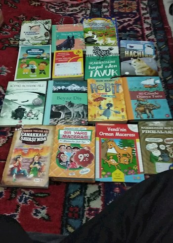 Çocuk Kitapları Seti - Macera ve Hayvan Temalı