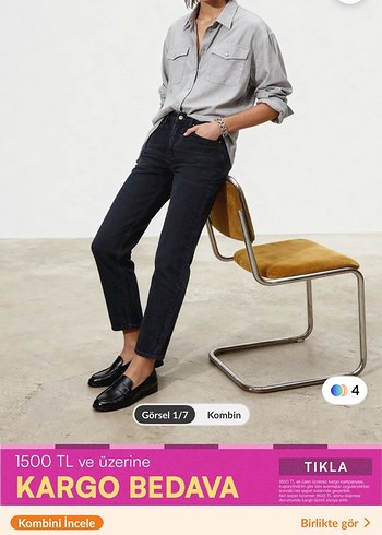 Mom jean - Görsel 7