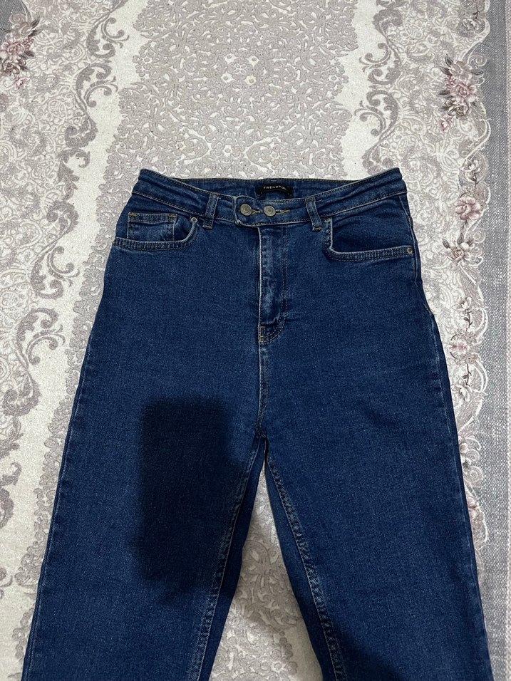 Mom jean kot pantolon - Görsel 2