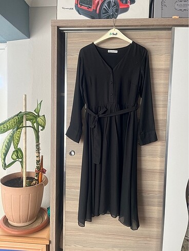 Midi boy elbise - Görsel 2