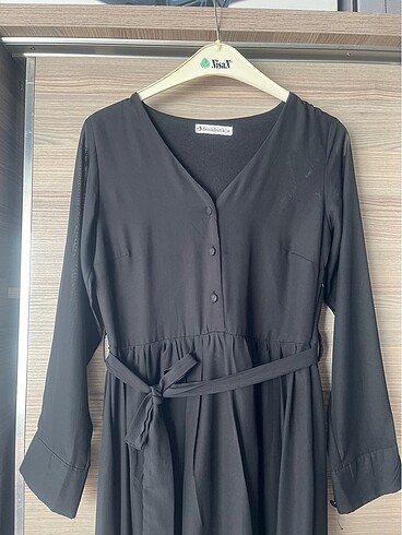 Midi boy elbise - Görsel 3