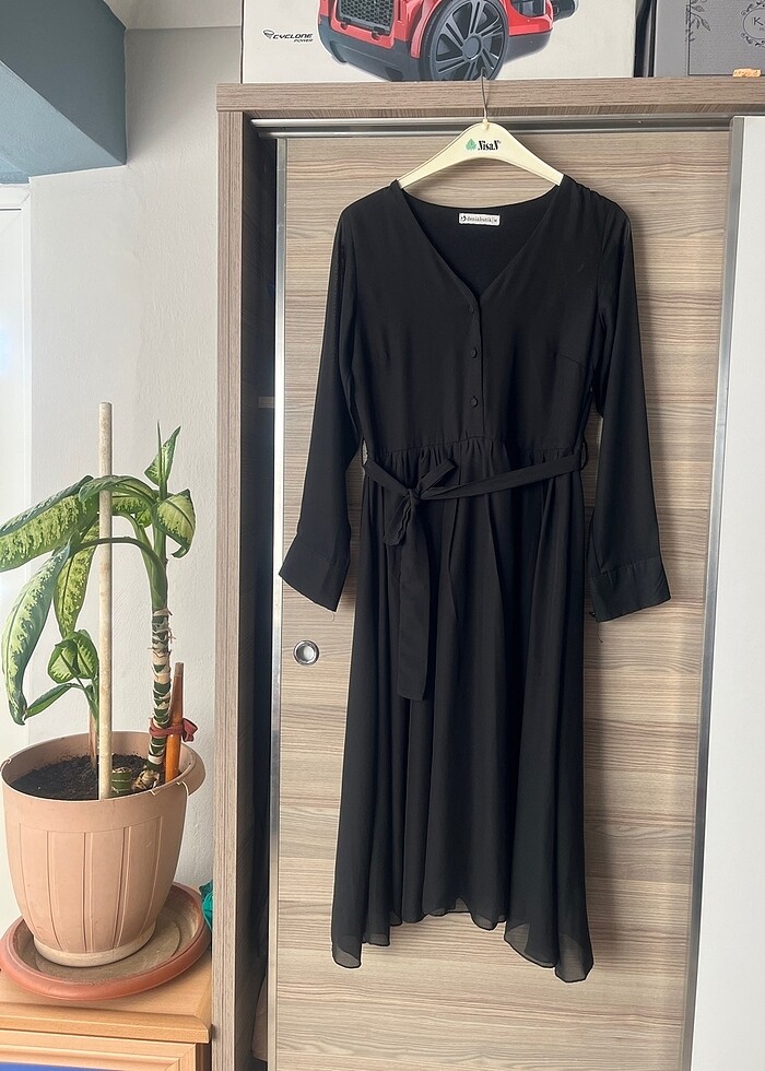 Midi boy elbise - Görsel 2