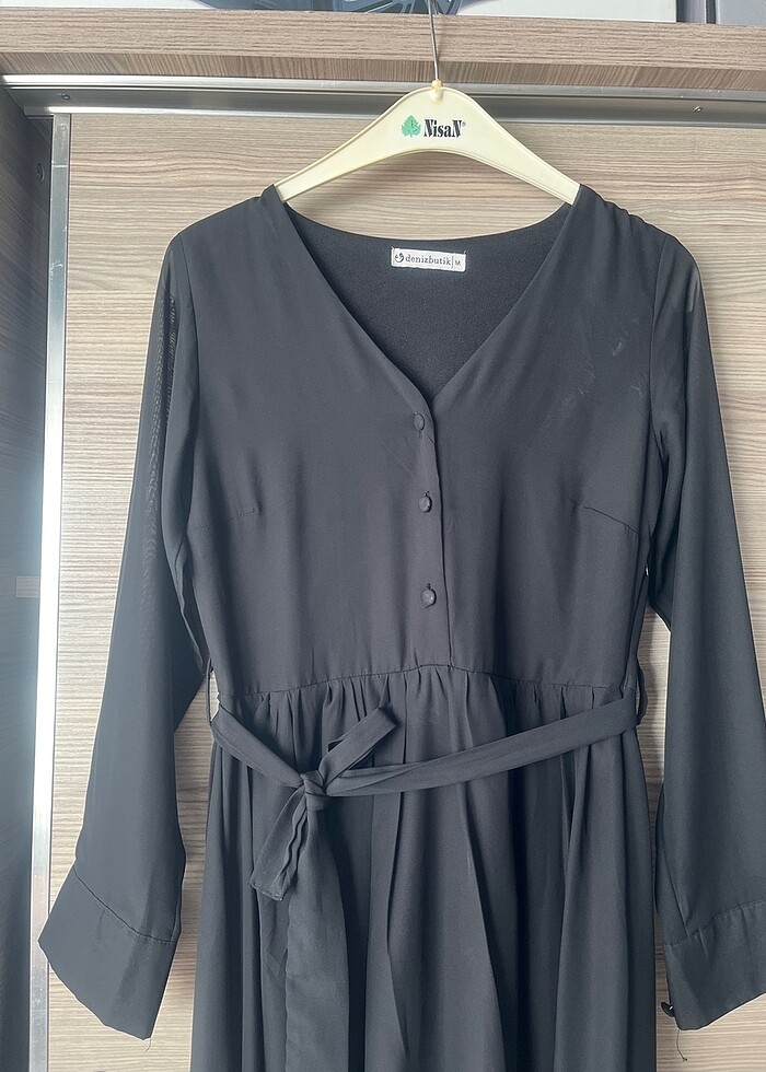 Midi boy elbise - Görsel 3