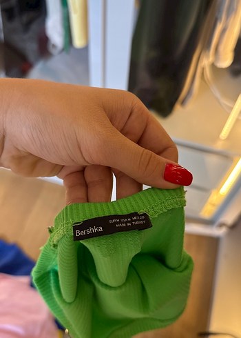 m Beden siyah Renk Bershka elbise