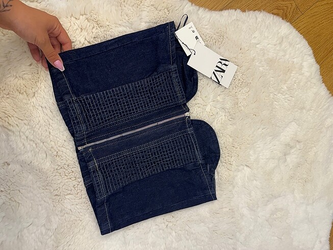 m Beden Zara denim üst