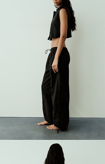 Zara paraşüt pantolon