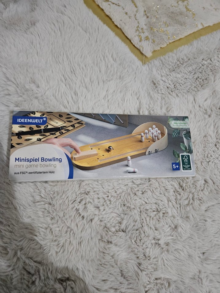 Ahşap Mini Bowling Oyun Seti - Görsel 2