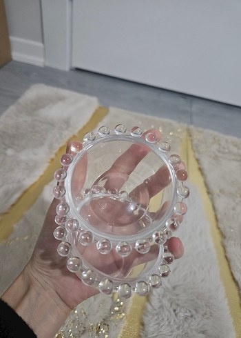 Beyaz Boncuklu lokumluk - Görsel 2