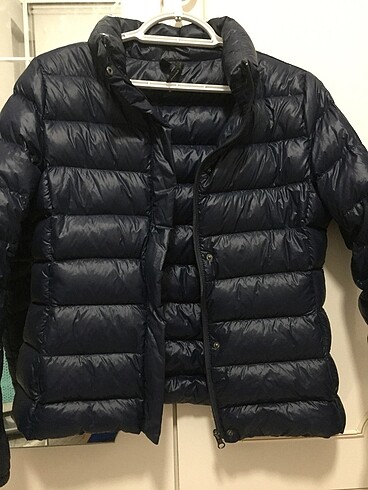 Mango lacivert yağmurluk