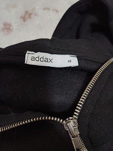 xs Beden Addax sıfır kol kapşonlu