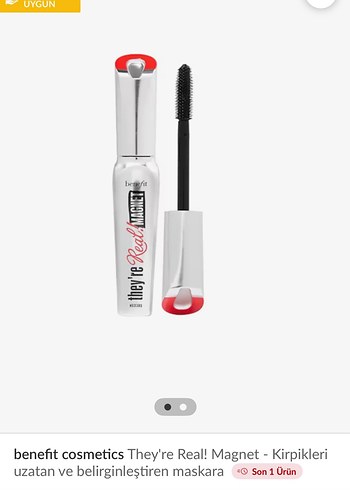 Benefit They're Real! Magnet Gri Maskara