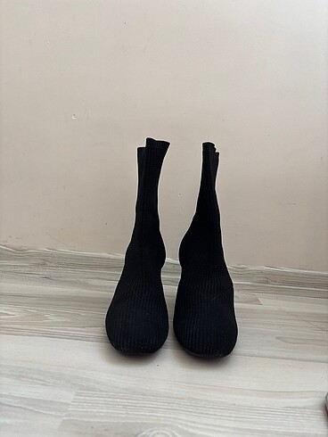 Siyah Bershka Çorap Bootie