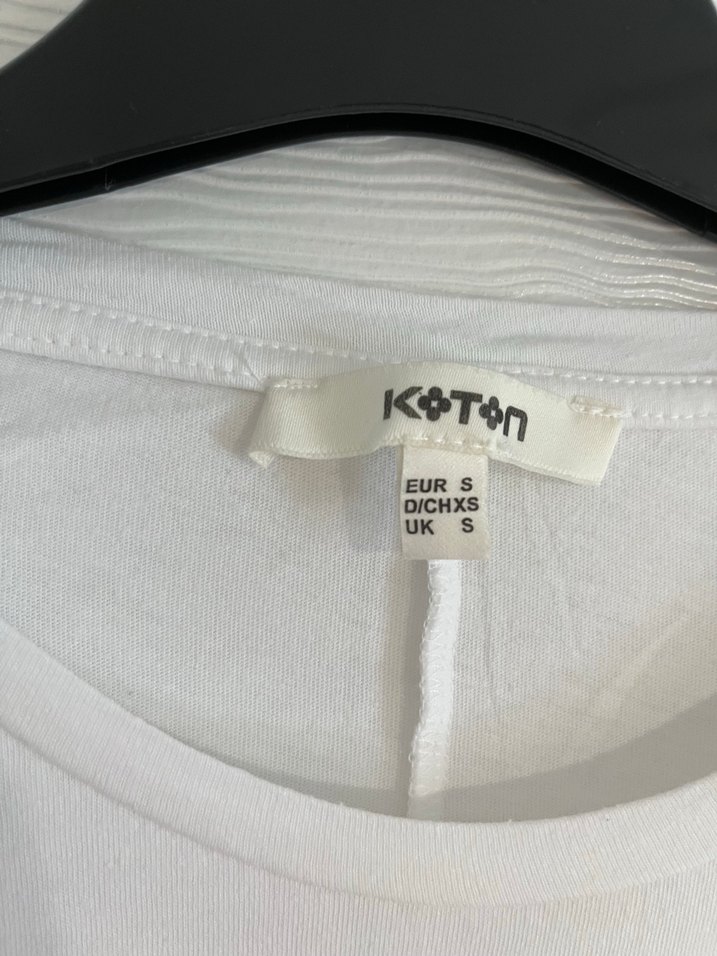 Koton Kadın Beyaz Fırfırlı Pamuk Bluz - Görsel 4
