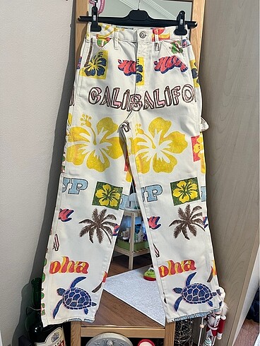 bdg jean hawaii pantolon 24 beden