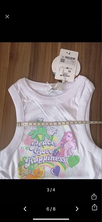 Jennyfer my little pony crop xxs - Görsel 6