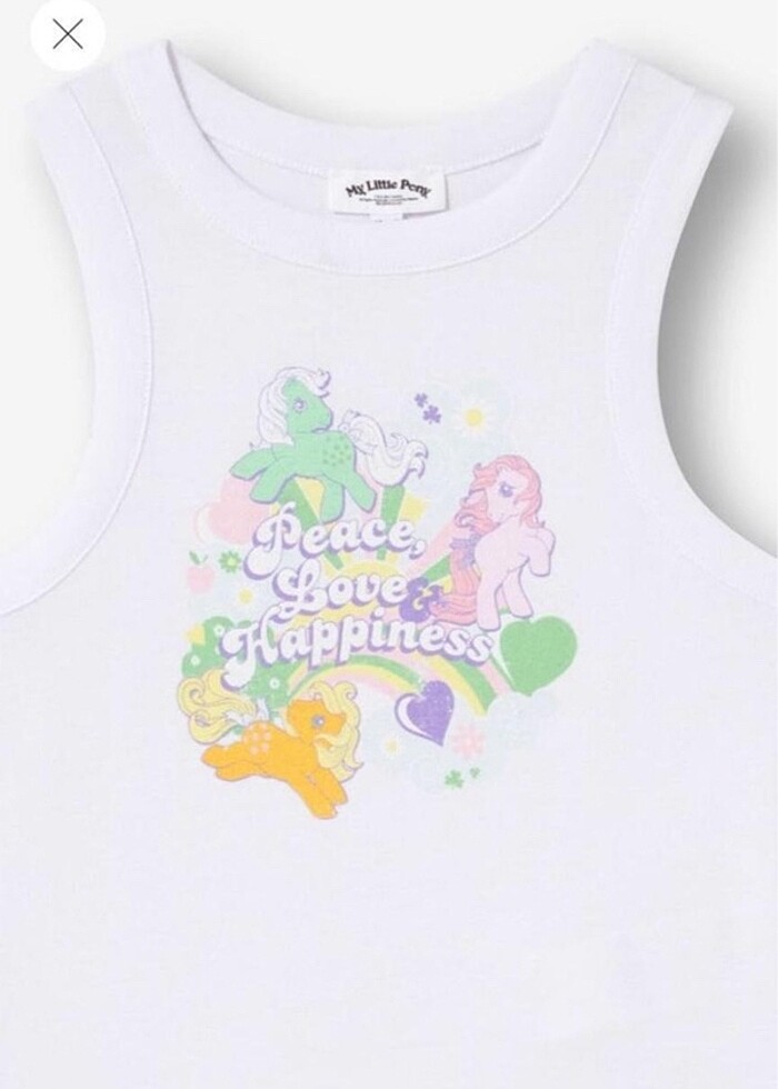 Jennyfer my little pony crop xxs - Görsel 3