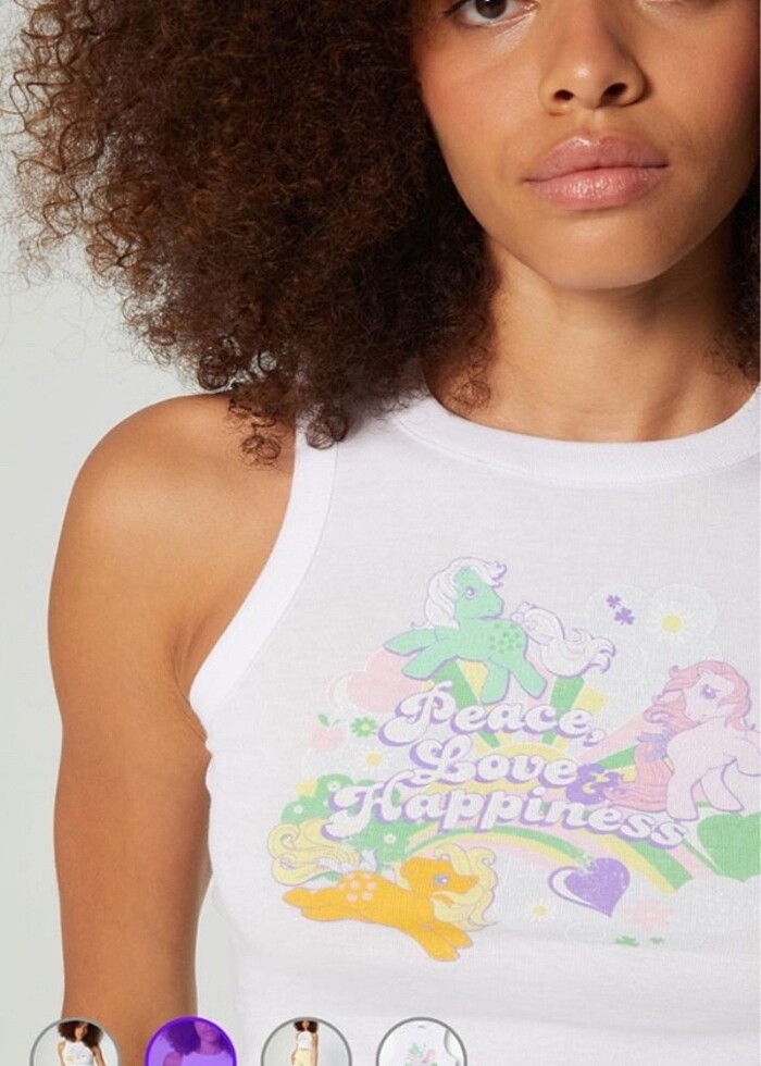 Jennyfer my little pony crop xxs - Görsel 4