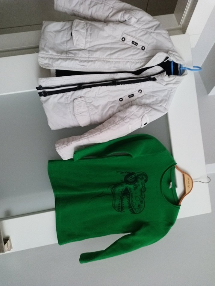 Erkek Çocuk Yeşil Baskılı Sweatshirt - Görsel 2