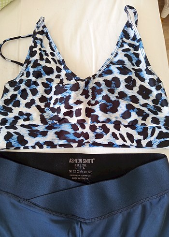 Lacivert Elastik Bantlı Mini Spor Şort takım - Görsel 2