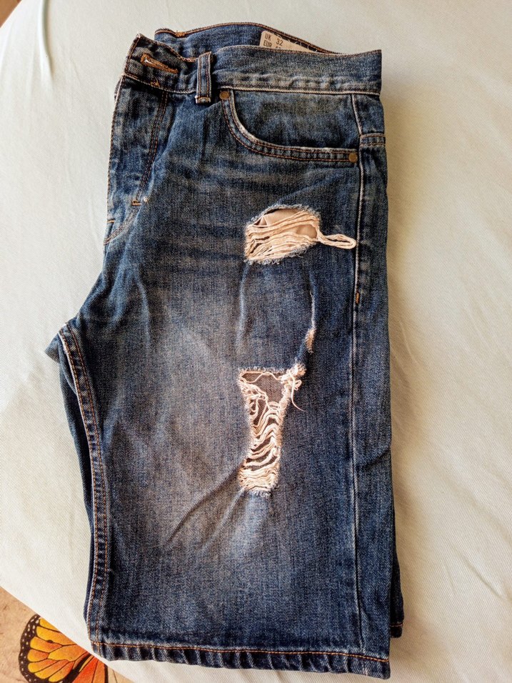 Kemer Detaylı Kadın Denim Jean - Görsel 2