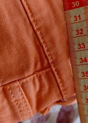 36 Beden turuncu Renk Massimo Dutti Skinny Jean
